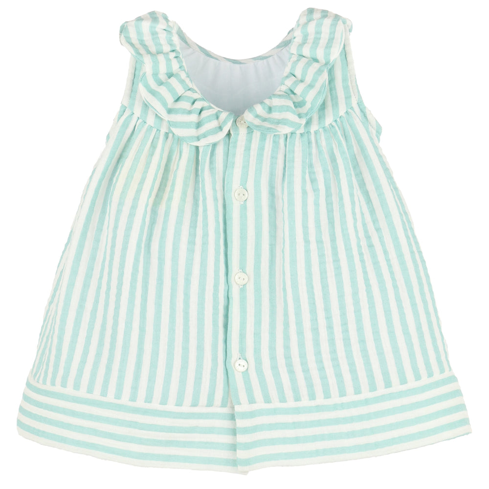 Green Sullivan Stripe Dress