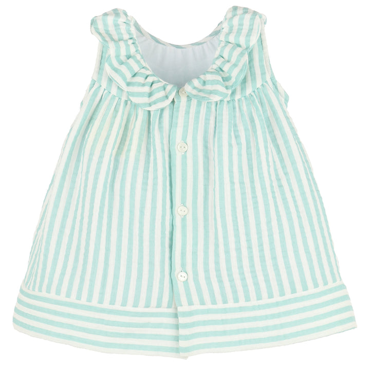 Green Sullivan Stripe Dress