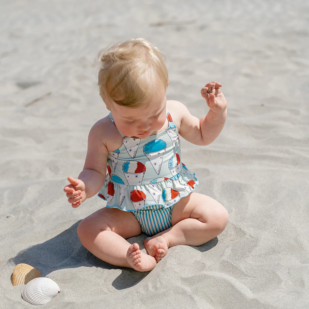Baby Girls Joy Tankini - Snow Cones