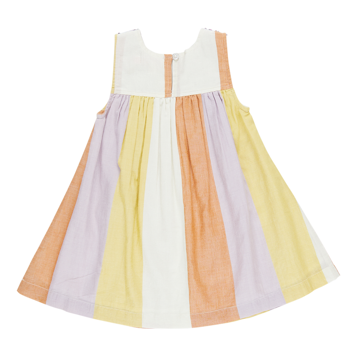 Girls Courtney Dress - Desert Stripe