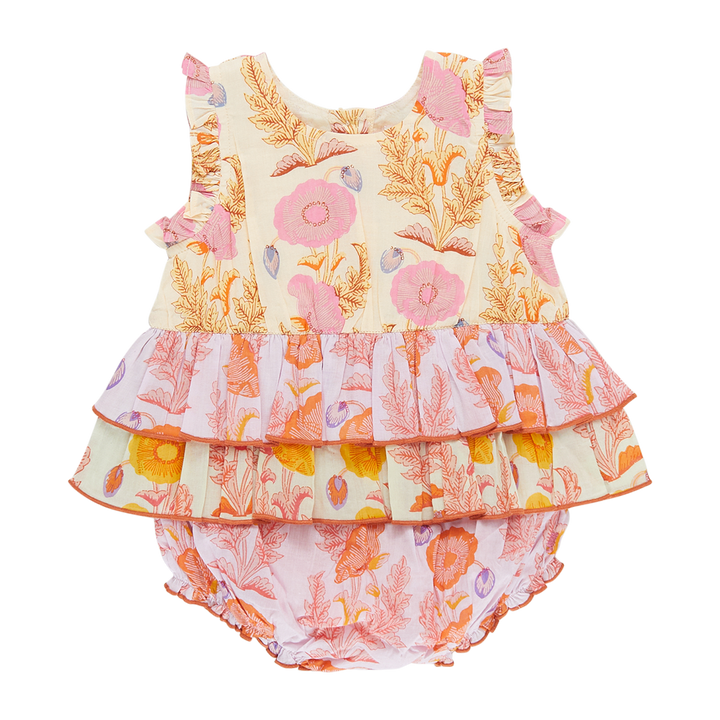 Baby Girls Heidi Bubble - Gilded Floral Mix