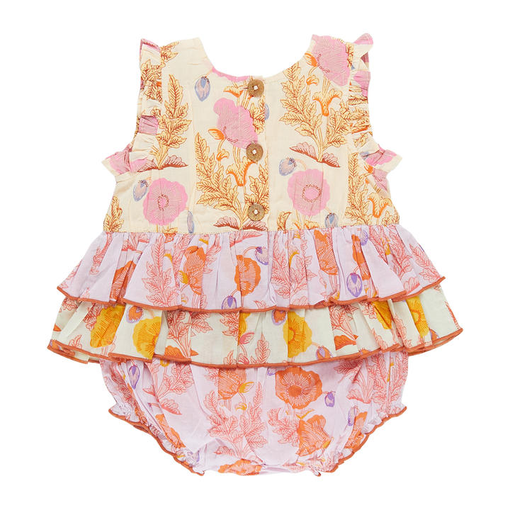 Baby Girls Heidi Bubble - Gilded Floral Mix