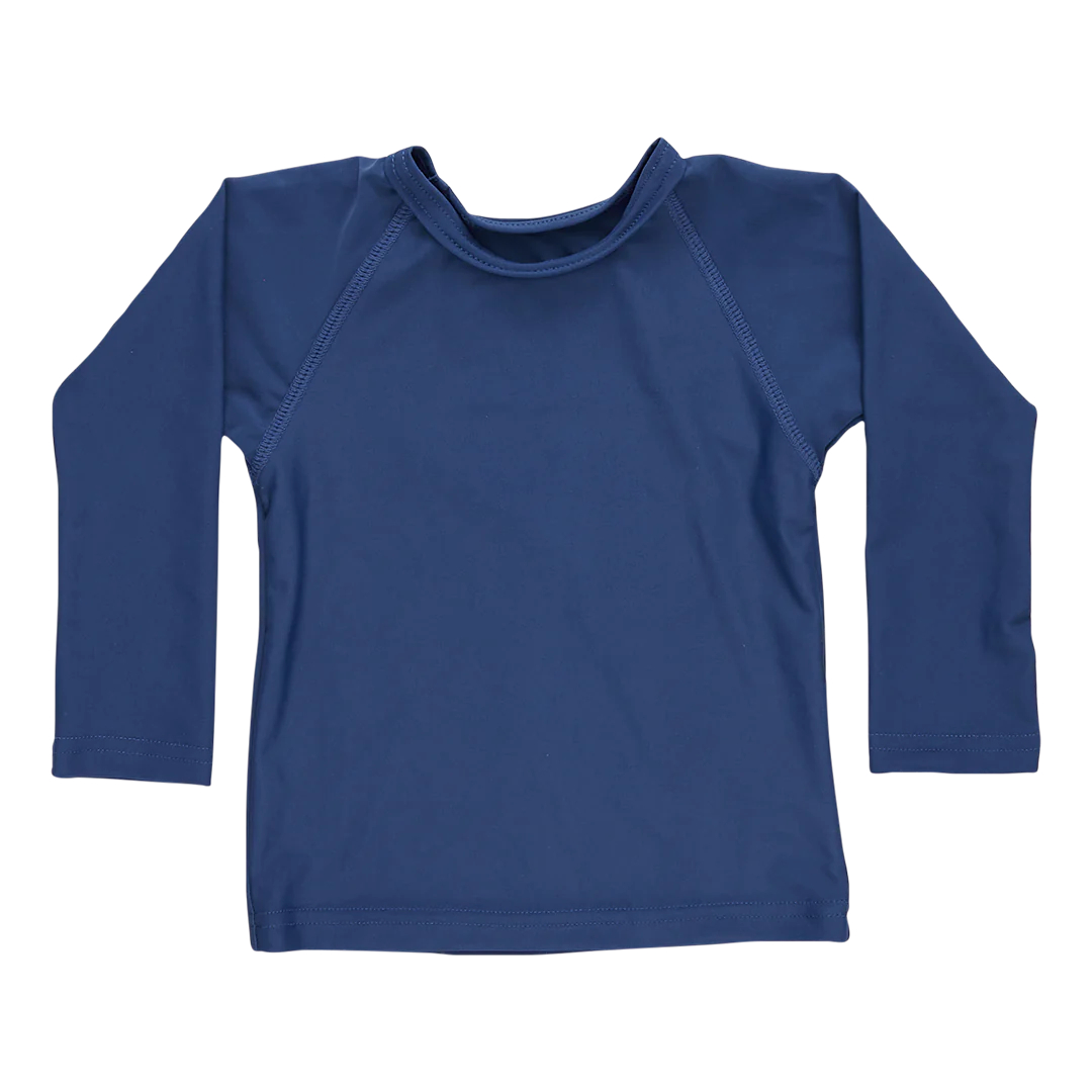 Boys Rash Guard - Navy