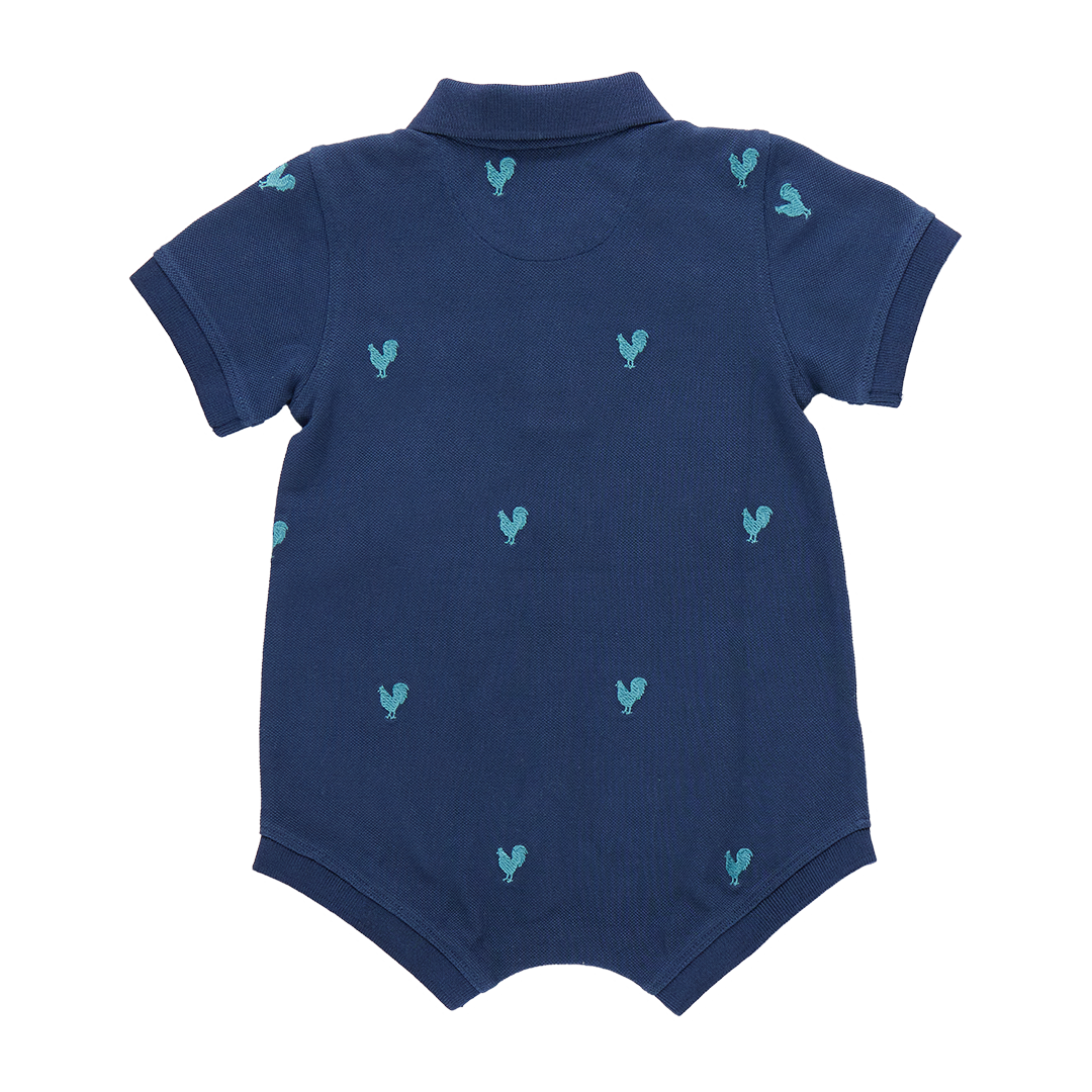 Baby Boys Alec Jumper - Rooster Embroidery
