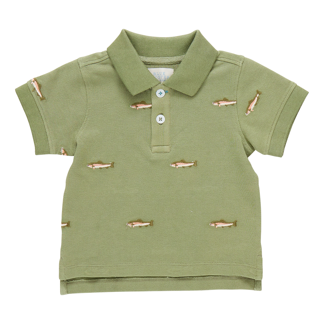Boys Alec Shirt - Rainbow Trout