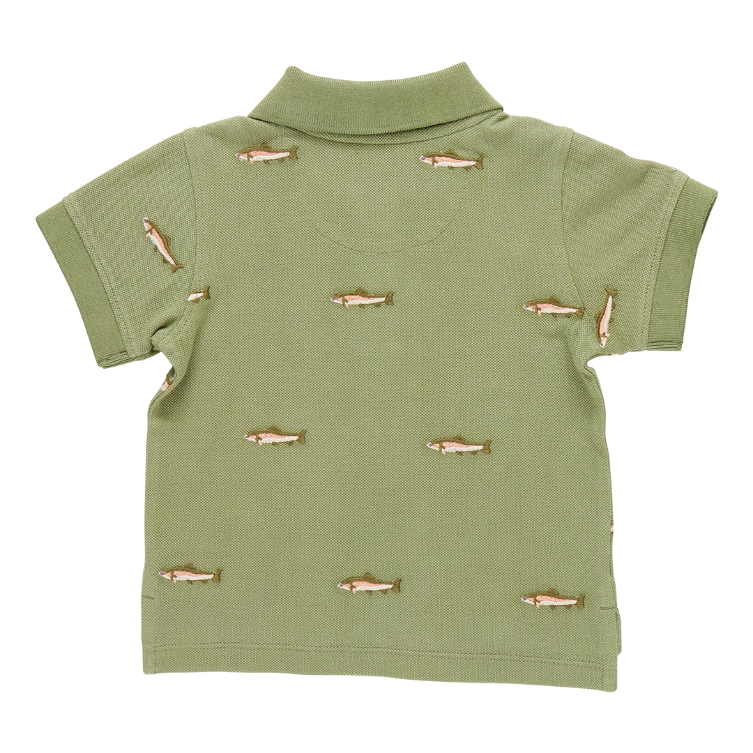 Boys Alec Shirt - Rainbow Trout
