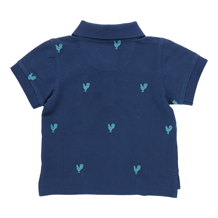 Boys Alec Shirt - Rooster Embroidery