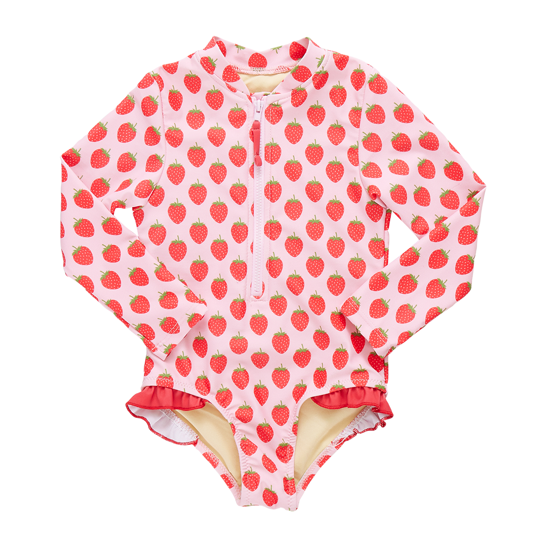 Toddler Girls Arden Suit - Strawberries