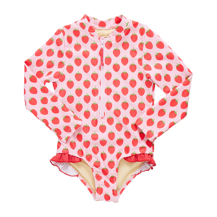 Toddler Girls Arden Suit - Strawberries