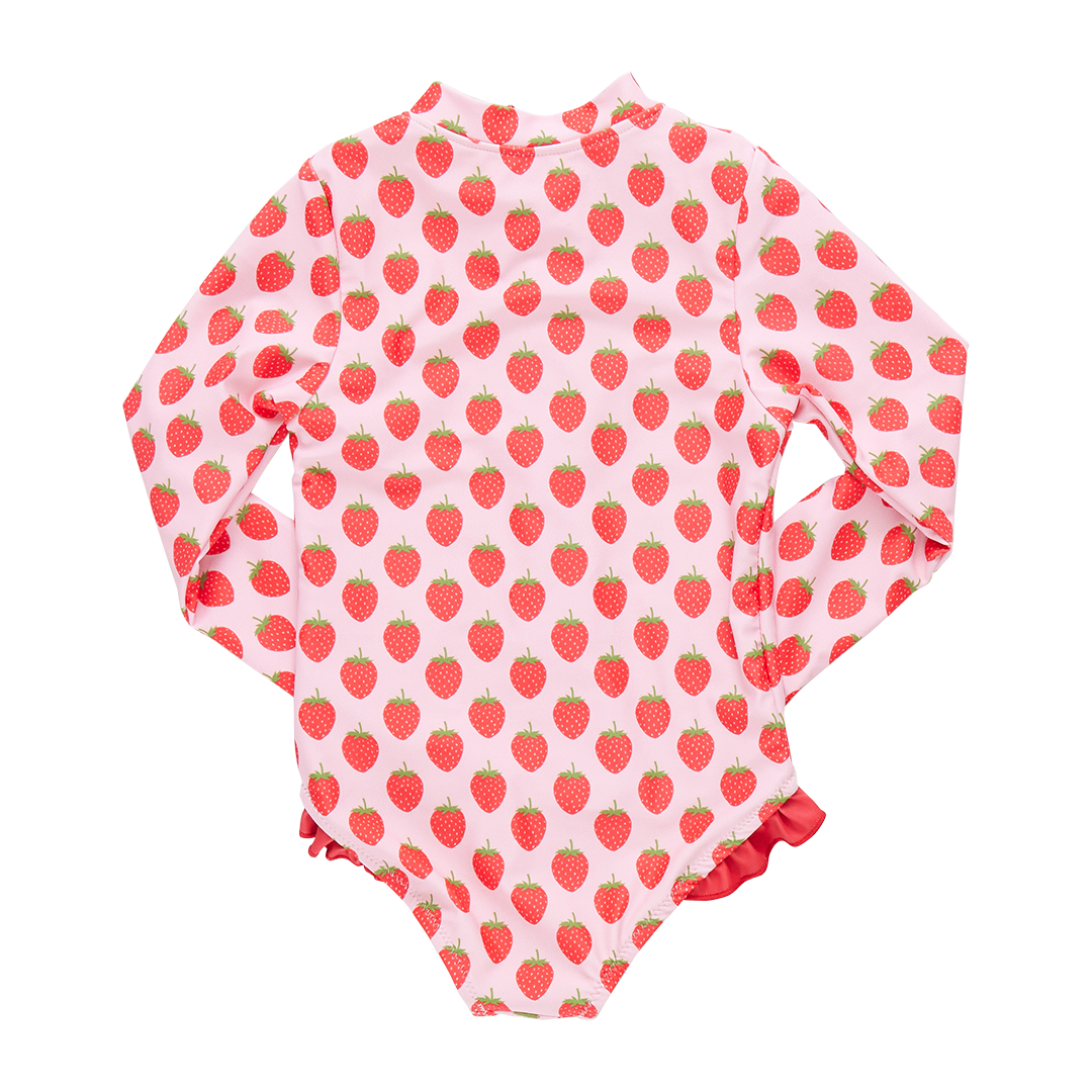 Girls Arden Suit - Strawberries
