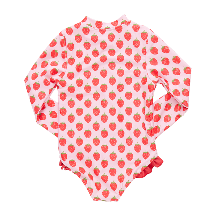 Girls Arden Suit - Strawberries