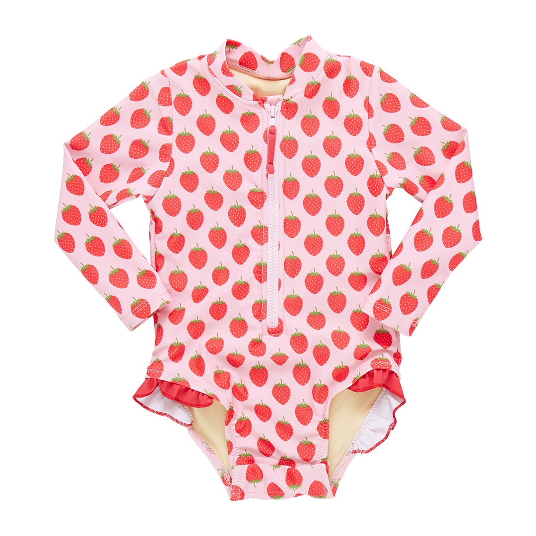 Baby Girls Arden Suit - Strawberries
