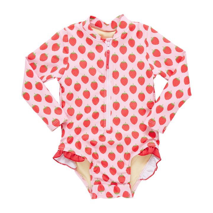 Baby Girls Arden Suit - Strawberries