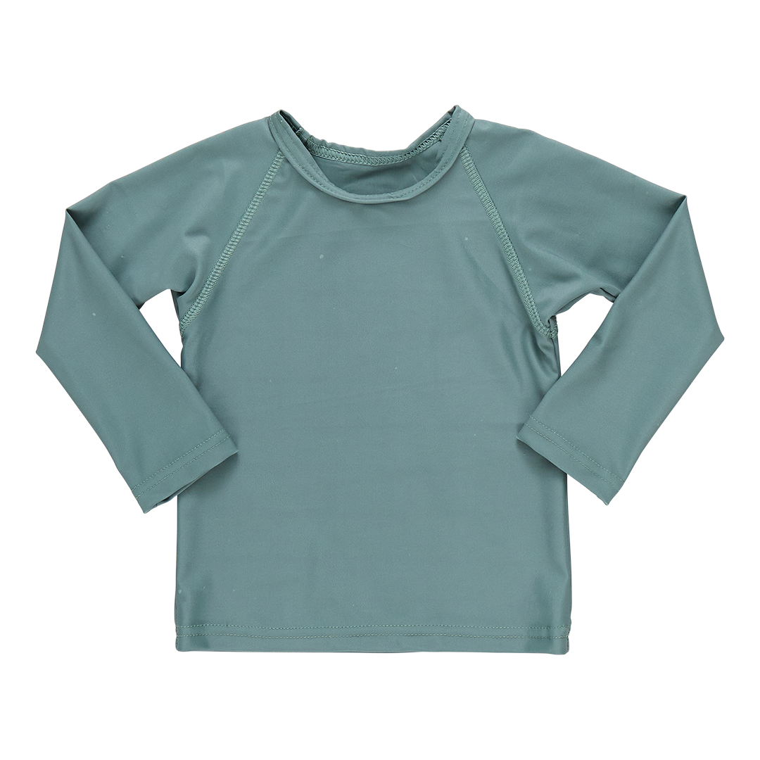 Boys Rash Guard - Leaf Green