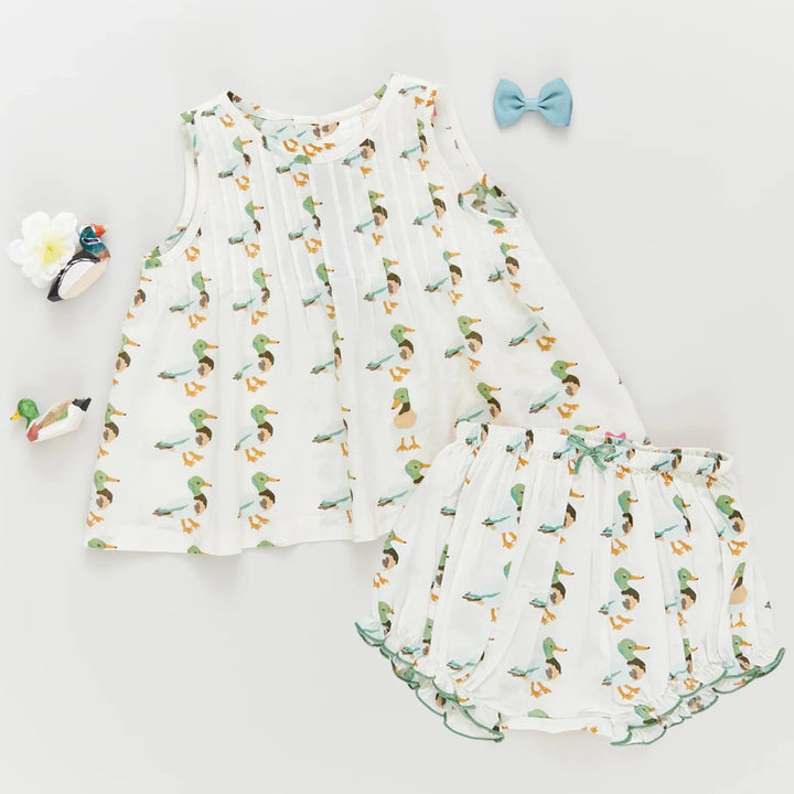 Baby Girls Jaipur 2-Piece Set - Mallard Friends