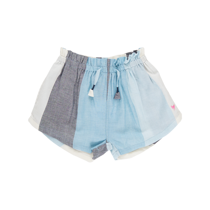 Girls Theodore Short - Ocean Stripe