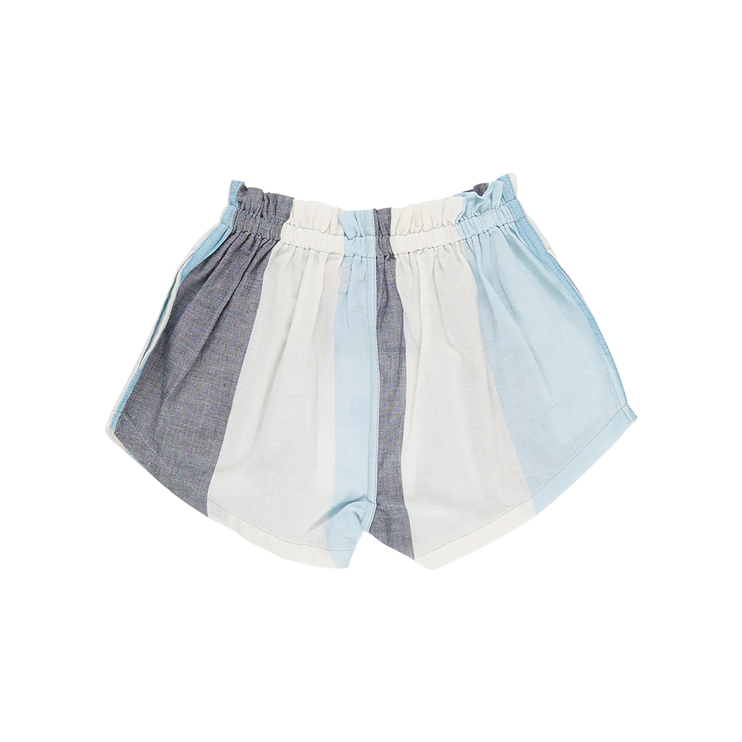 Girls Theodore Short - Ocean Stripe