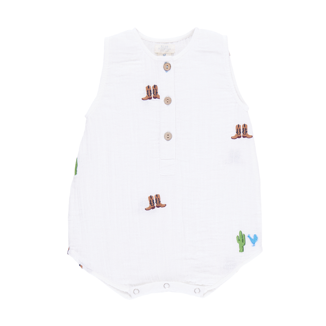 Baby Boys Riley Jumper - Rodeo Embroidery