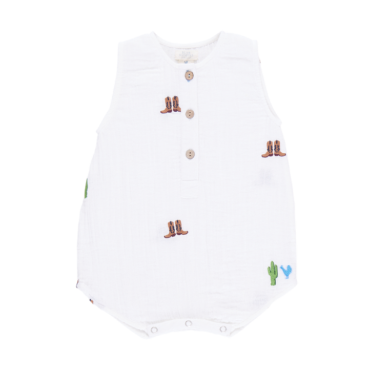 Baby Boys Riley Jumper - Rodeo Embroidery
