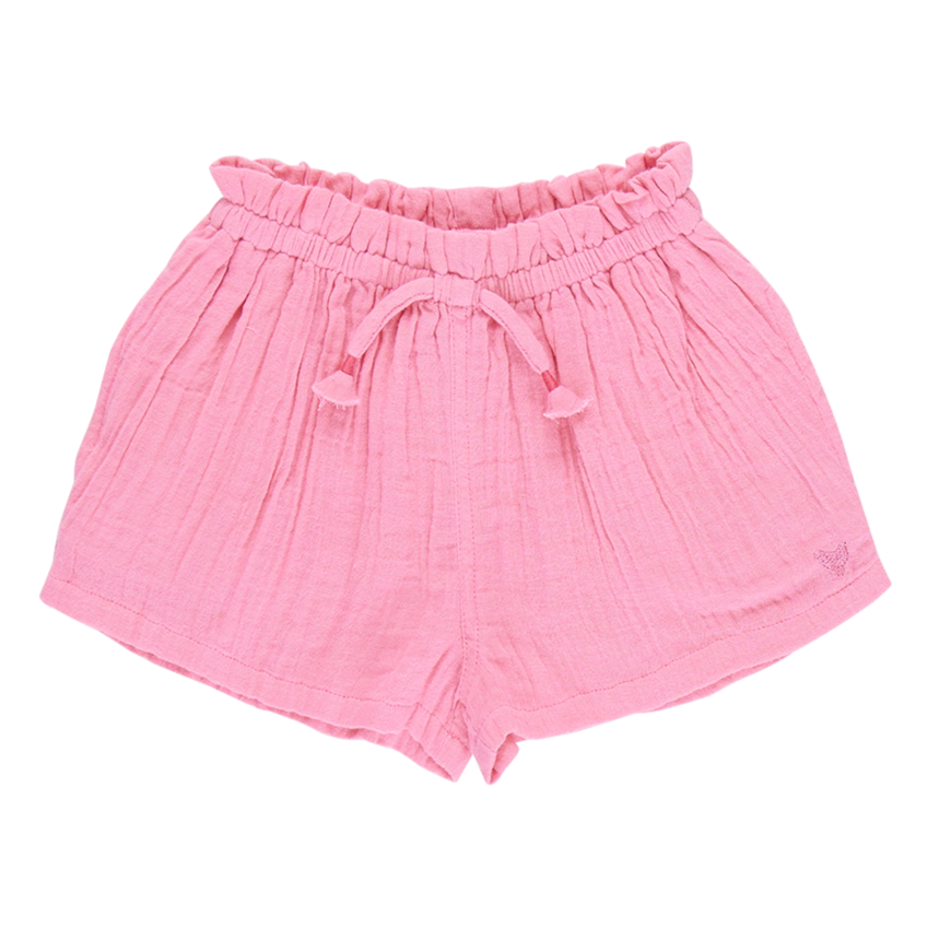 Girls Theodore Short - Confetti Pink Gauze