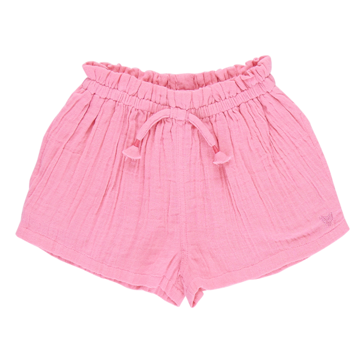 Girls Theodore Short - Confetti Pink Gauze