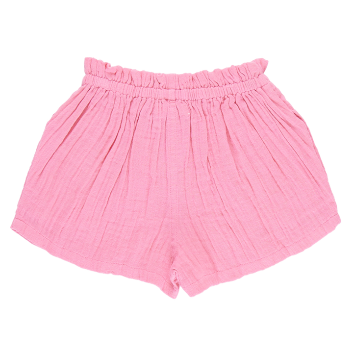 Girls Theodore Short - Confetti Pink Gauze