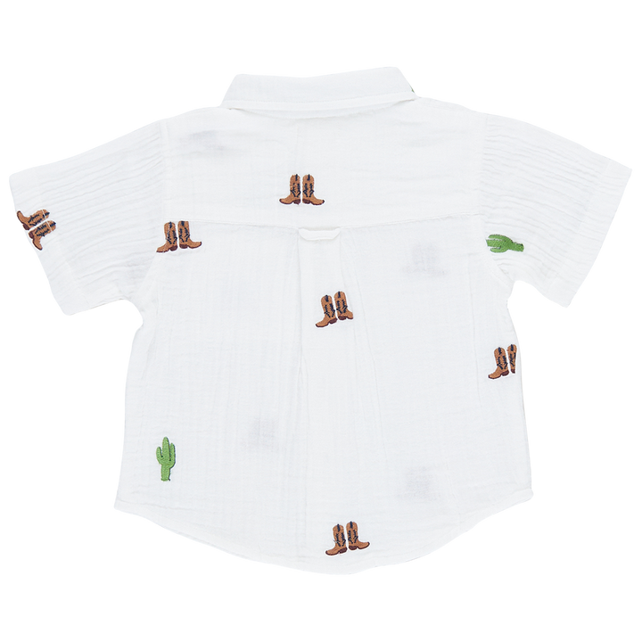 Boys Jack Shirt - Rodeo Embroidery