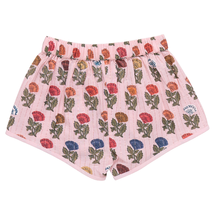 Girls Millie Short - Multi Flower Drop