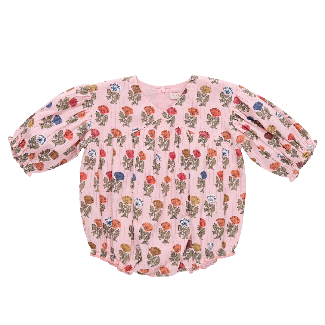 Baby Girls Wynne Bubble - Multi Flower Drop