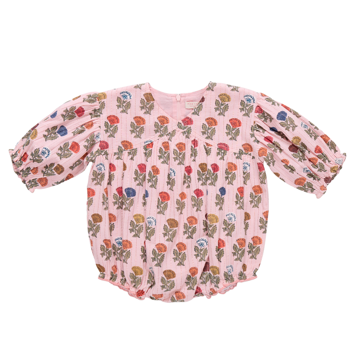 Baby Girls Wynne Bubble - Multi Flower Drop