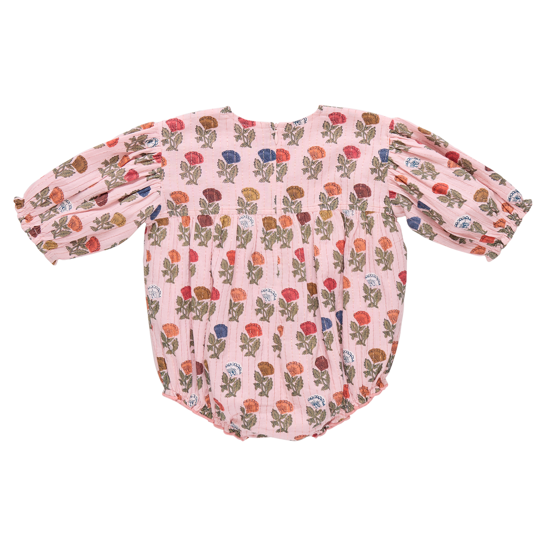Baby Girls Wynne Bubble - Multi Flower Drop