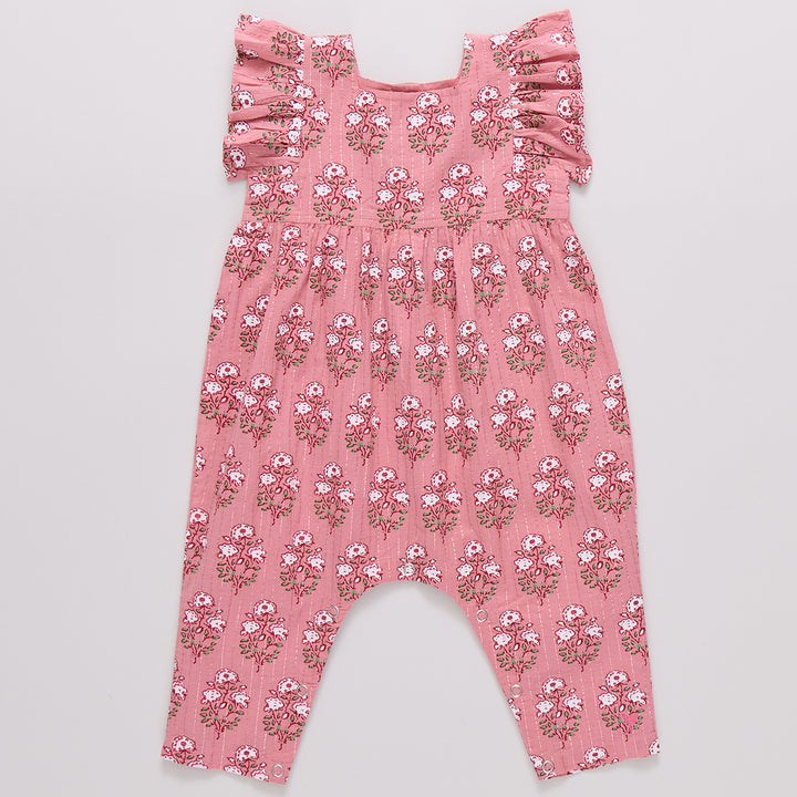 Baby Girls Elsie Jumper - Pink Strawflower