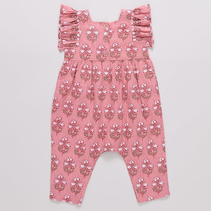 Baby Girls Elsie Jumper - Pink Strawflower
