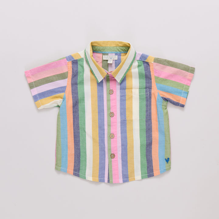 Boys Jack Shirt - Parade Stripe