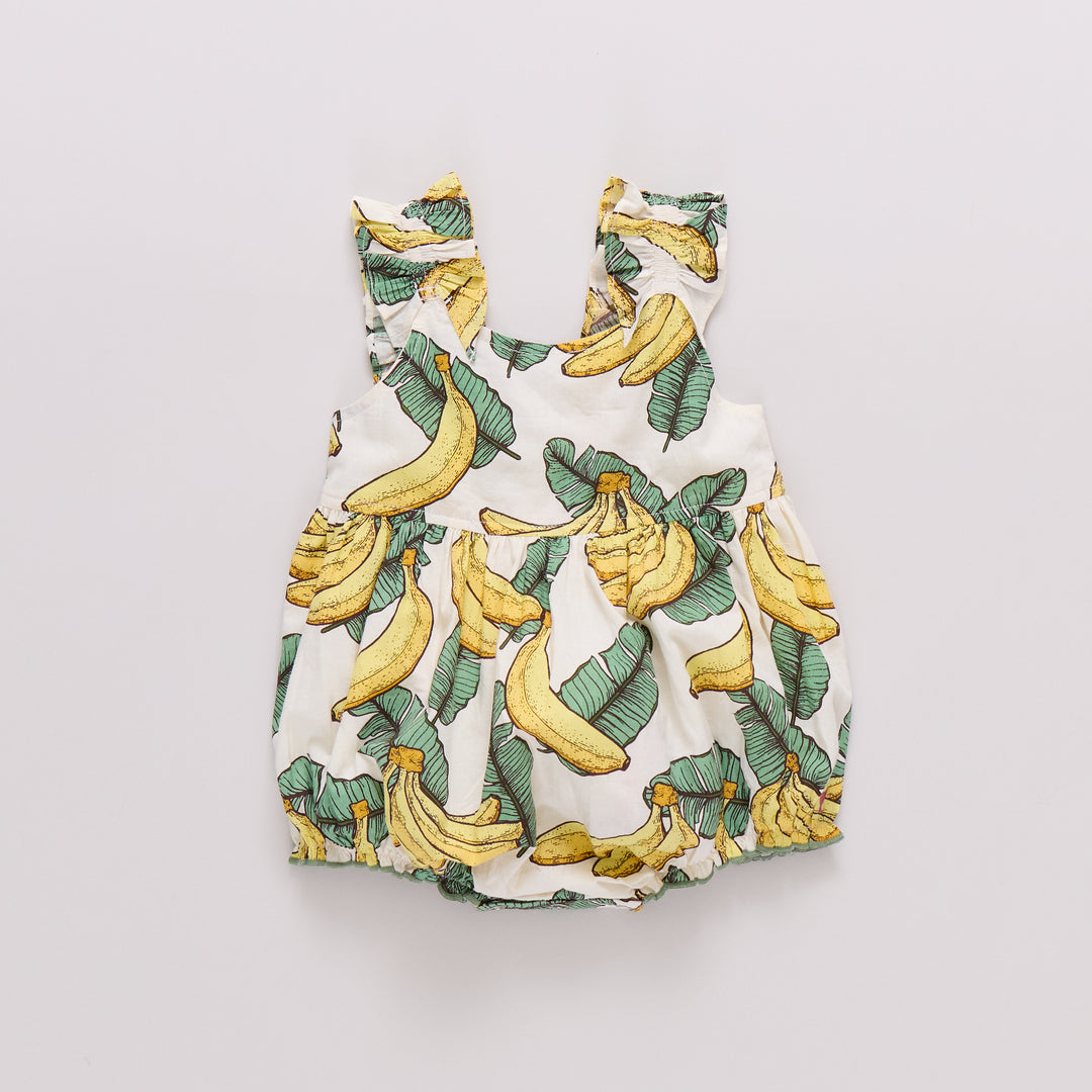 Baby Girls Via Bubble - Banana Leaves