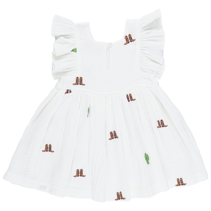 Girls Elsie Dress - Rodeo Embroidery