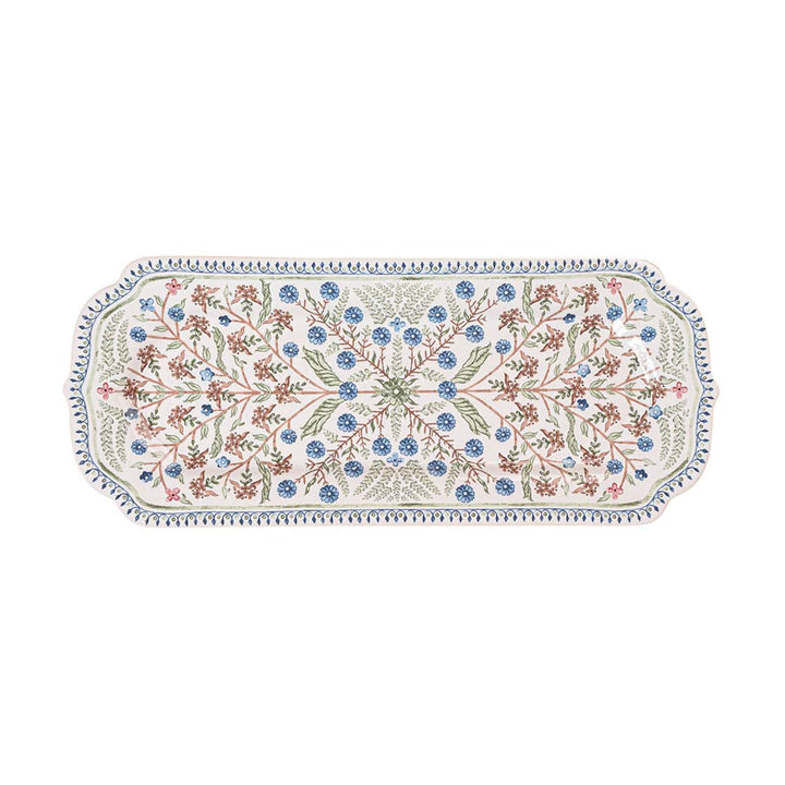 Villa Seville Hostess Tray - Chambray