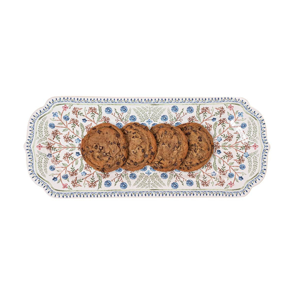Villa Seville Hostess Tray - Chambray
