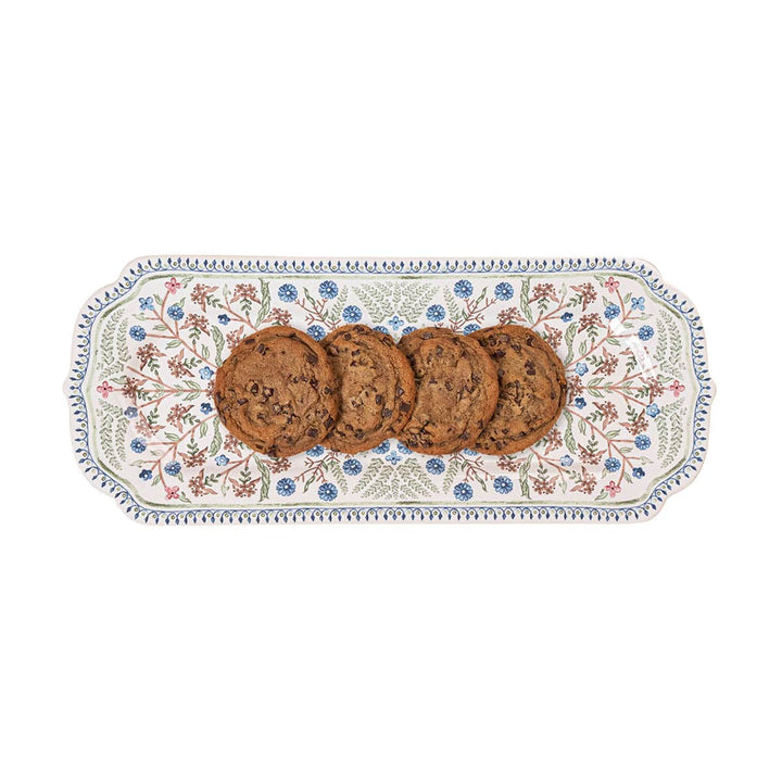 Villa Seville Hostess Tray - Chambray
