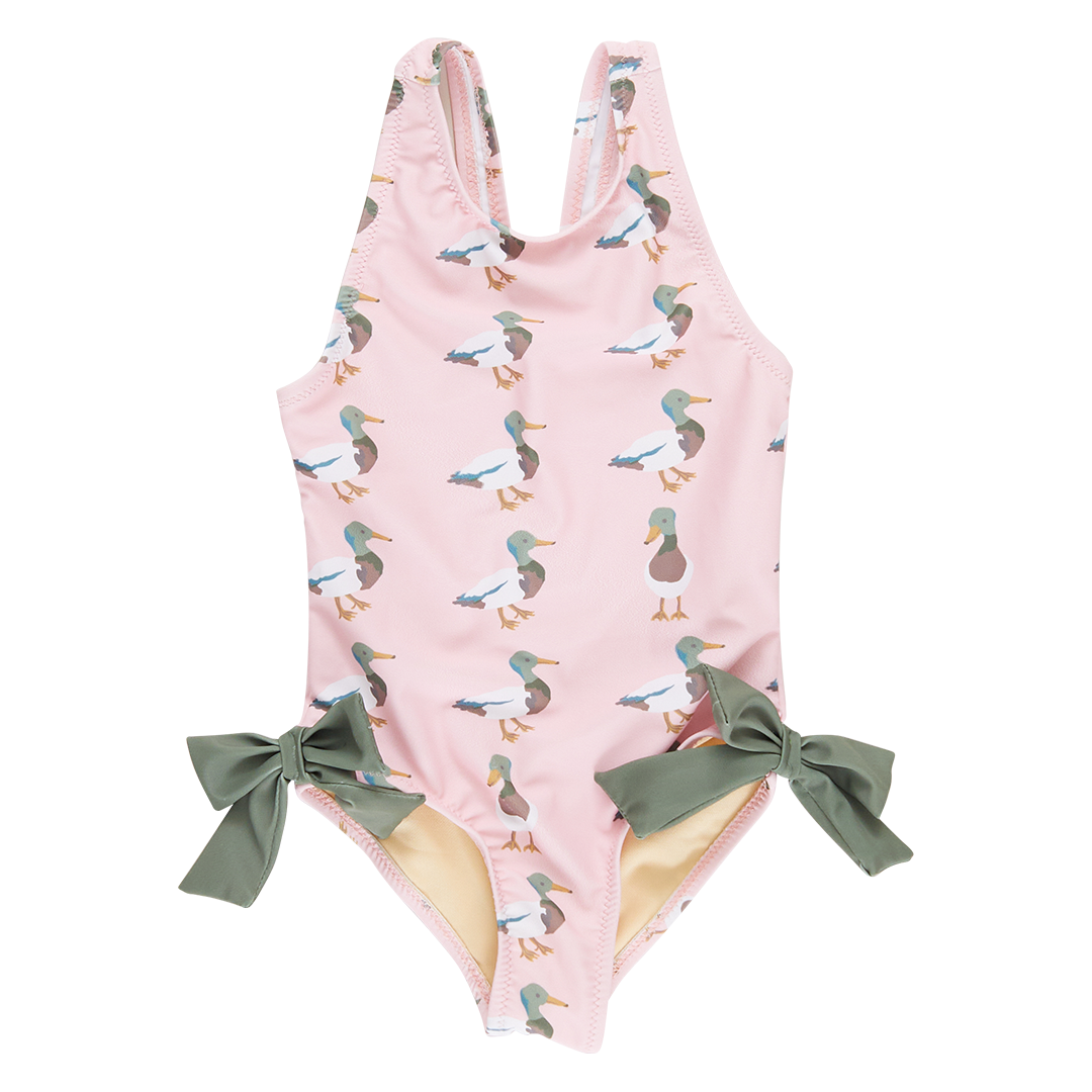 Girls Sutton Suit - Pink Mallard Friends