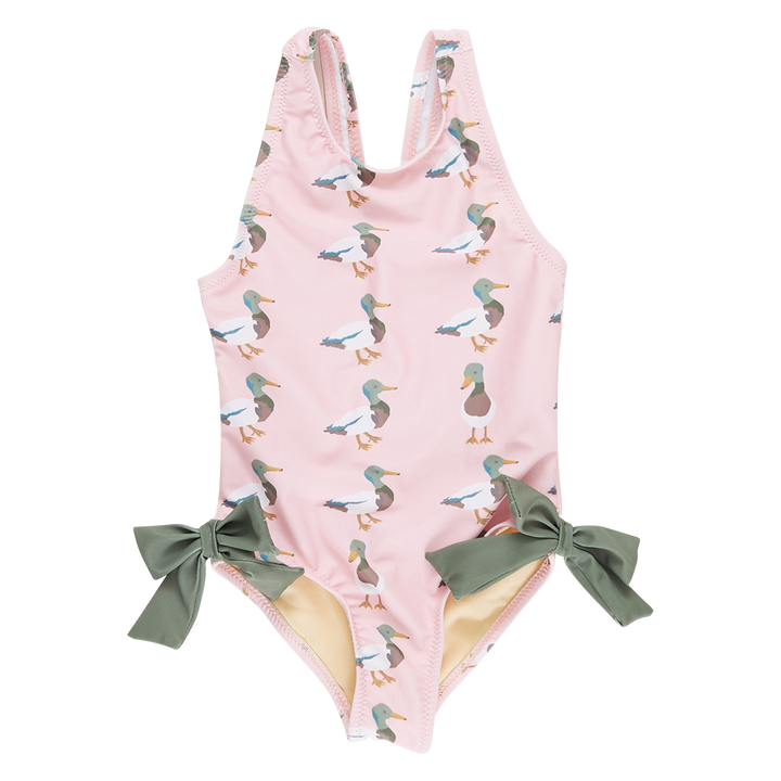 Girls Sutton Suit - Pink Mallard Friends