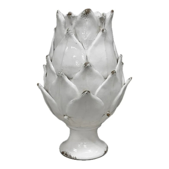 Scavo Harvest Vase - White