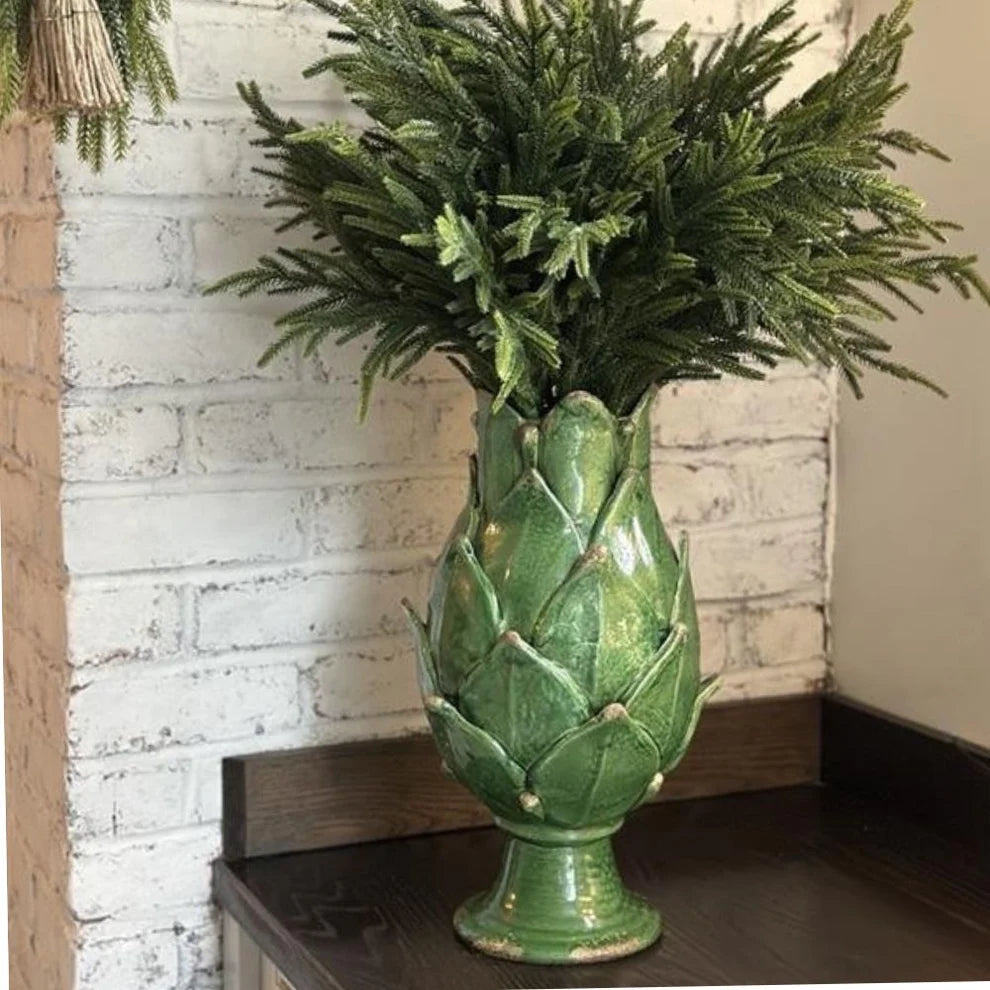 Scavo Harvest Vase - Green