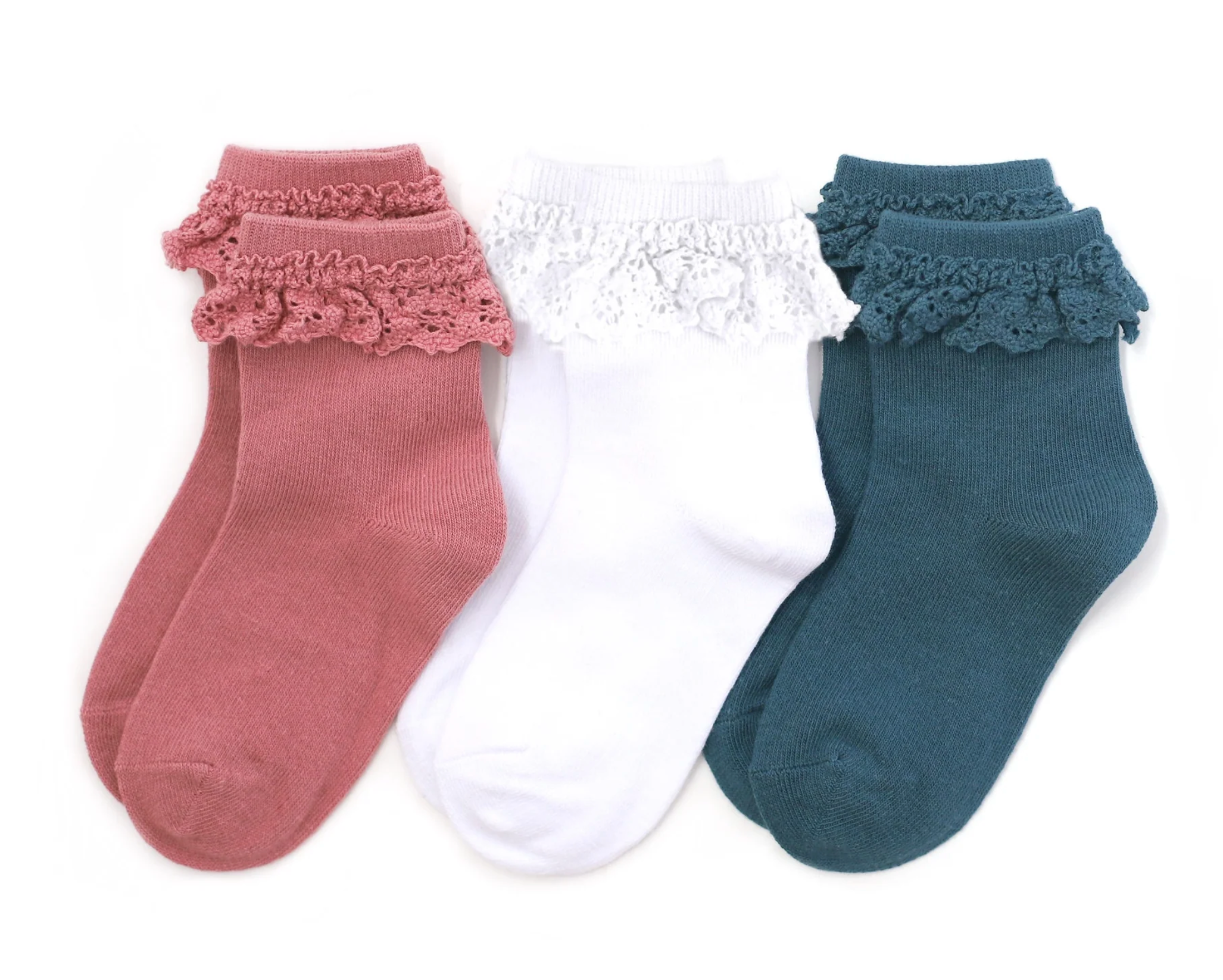 Monday Lace Midi Socks 3-Pack