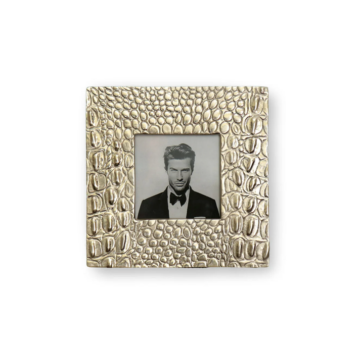 Sierra Modern Croc 3x3 Frame (Gold)