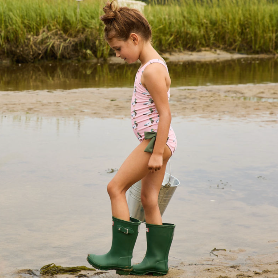 Girls Sutton Suit - Pink Mallard Friends