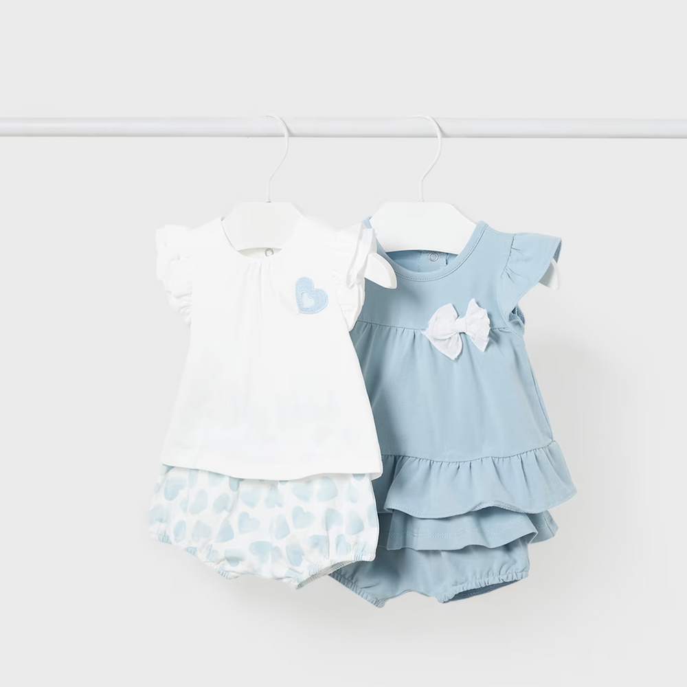 Girl Crystal Blue 4-Piece Set