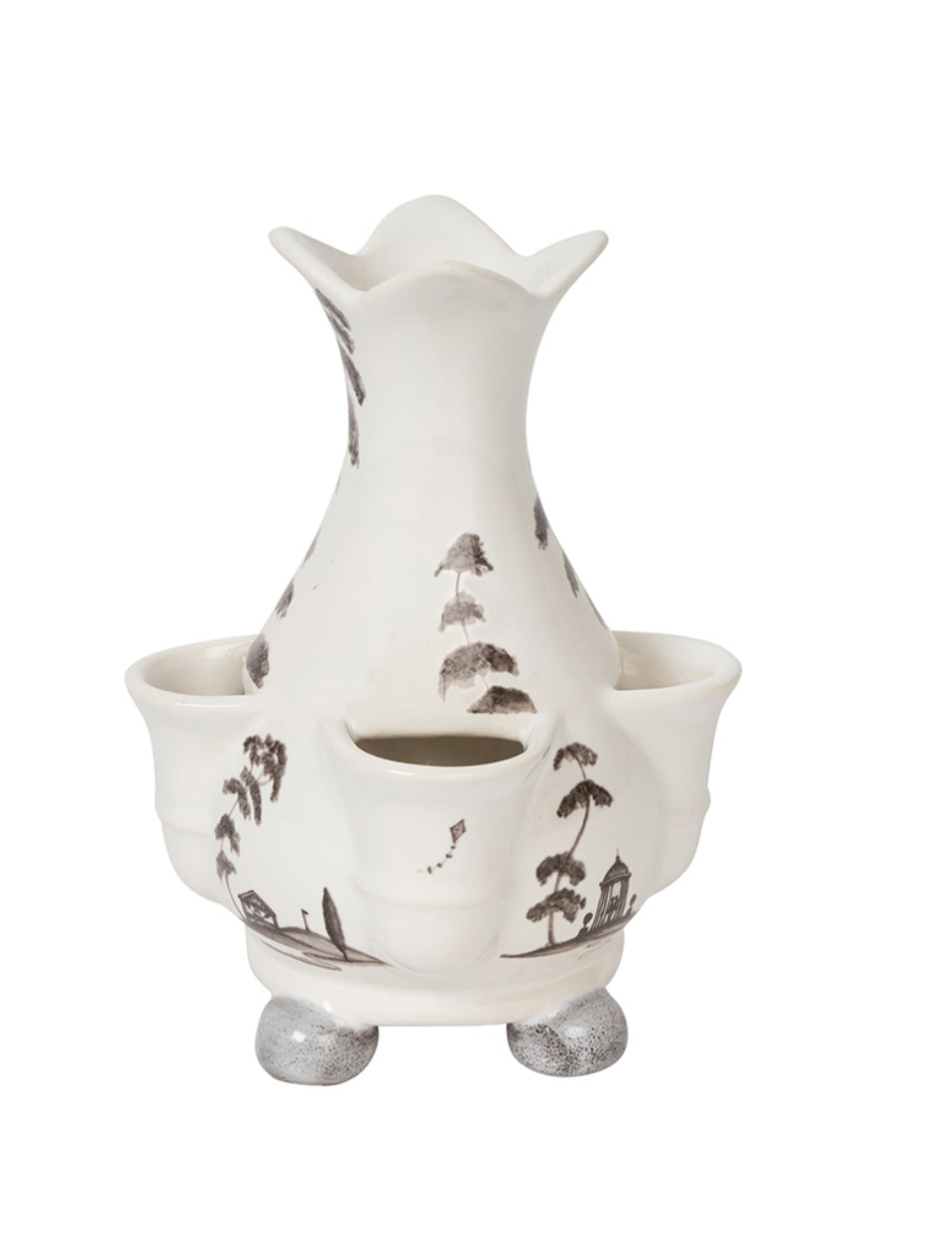 Country Estate 6" Tulipiere Vase - Flint Grey