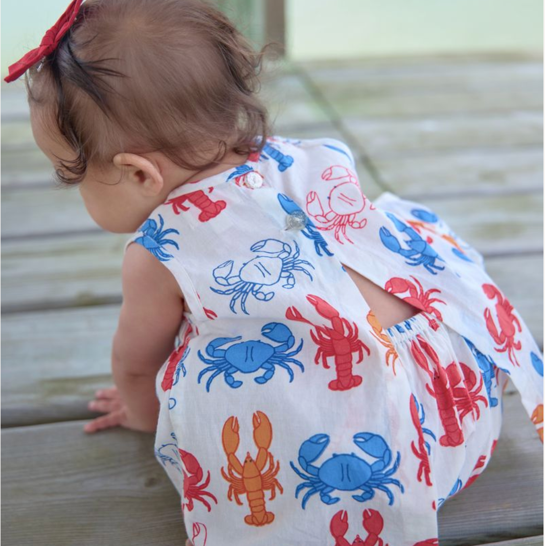 Baby Girls Jaipur 2-PC Set - Lobsters and Crabs