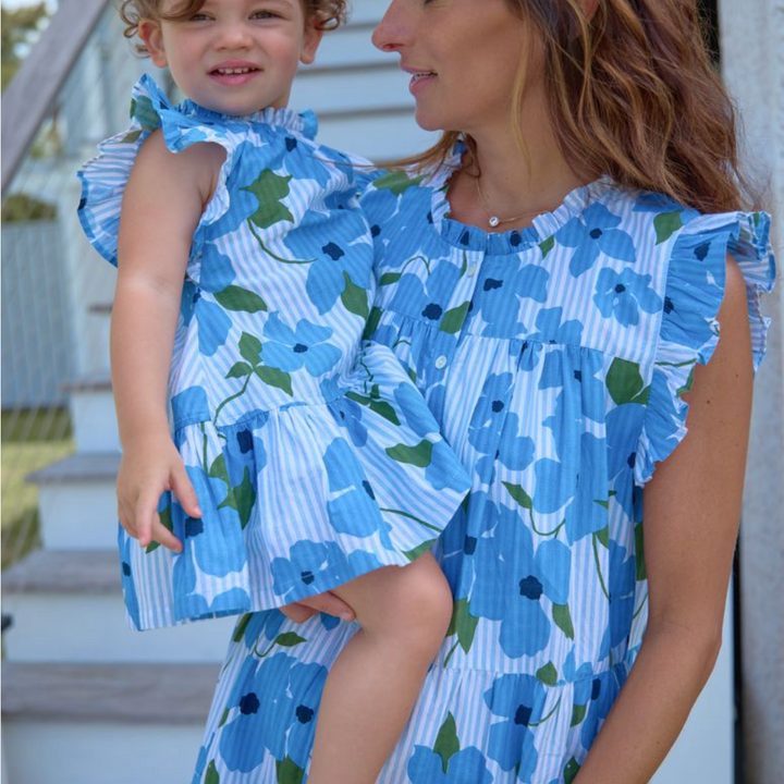 Baby Girls Harper Dress Set - Hibiscus Floral